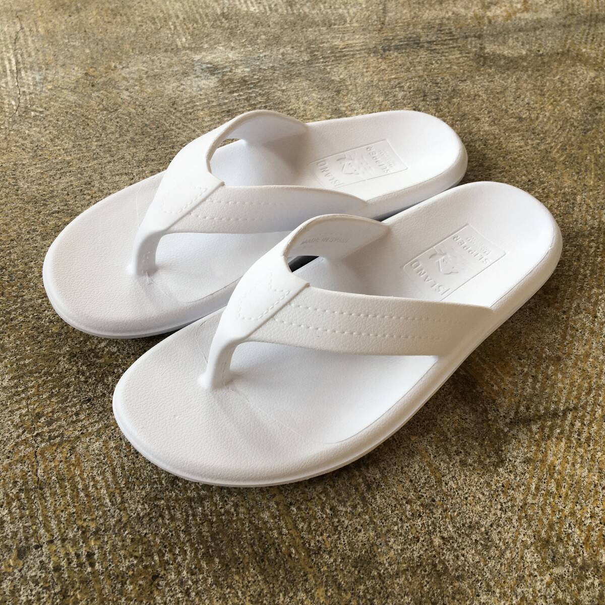 24.0cm(US 6.0)| ISLAND SLIPPER EVA アイランド スリッパ EVA 白 PT202 サンダル 軽量 速乾性トングサンダル (新品)(正規品)拍卖