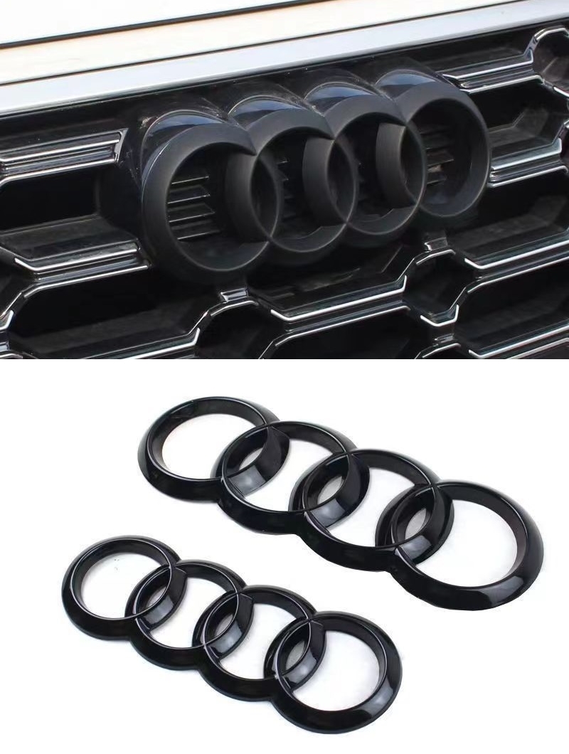 アウディ フロント リア エンブレム セット//A4 A6 A3 A5 Q5 Q3 Q7拍卖