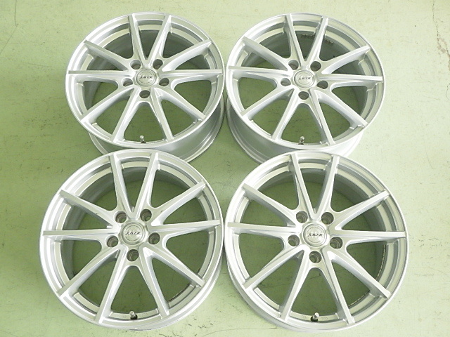17×7J 5穴 WEDS ウェッズ JOKER 中古 4本セット アルミホイール WH2247拍卖