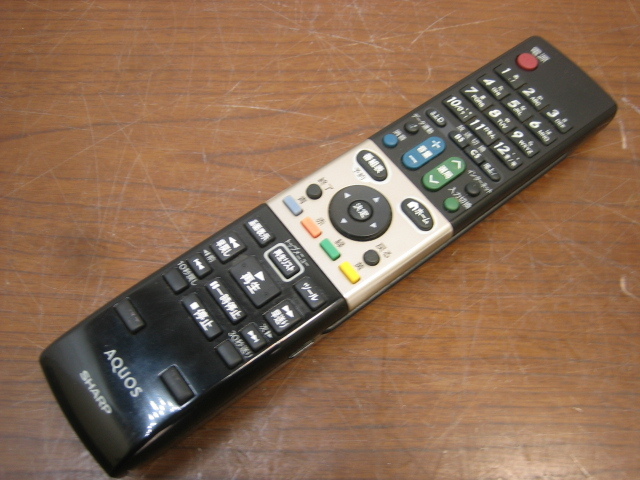 ◆SHARP シャープ◆アクオス テレビ用リモコン GA863WJSA USED品◆菅ーJ拍卖