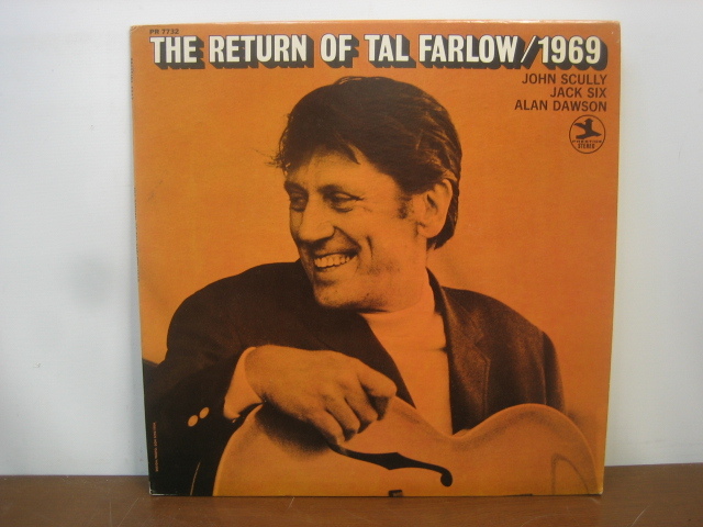 ◆US盤 タル・ファーロウ/TAL FARLOW◆THE RETURN OF TAL FARLOW / 1969 LPレコード◆菅-RA4-1 拍卖