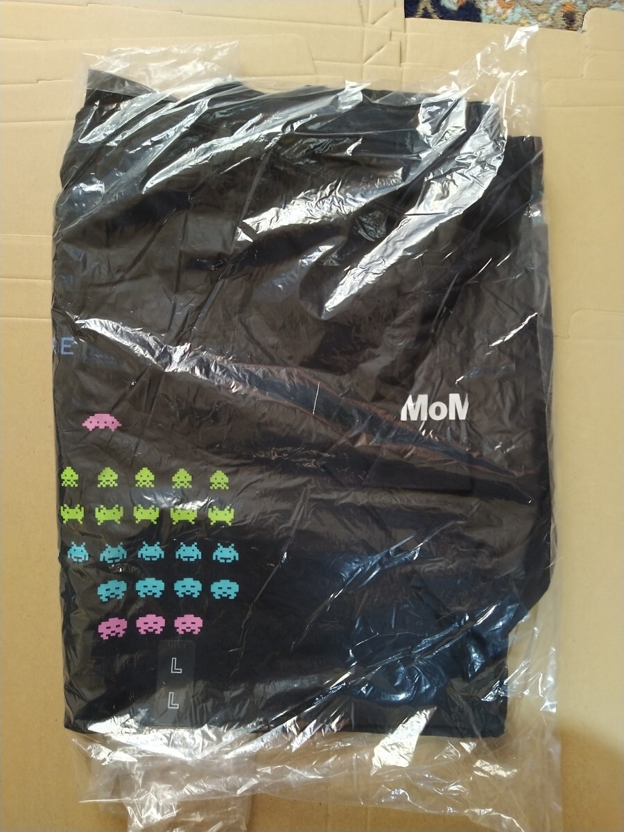 522 ユニクロ Tシャツ Moma インベーダー Lサイズ UNIQLO Tee 拍卖