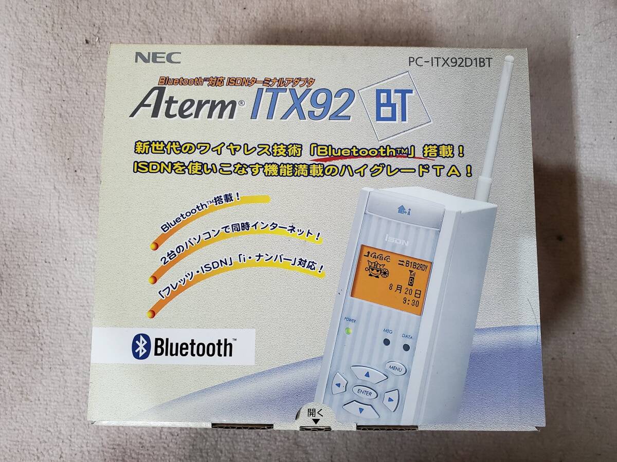 未使用 TA NEC Aterm ITX92 BT RC55BT Bluetooth カード付き拍卖