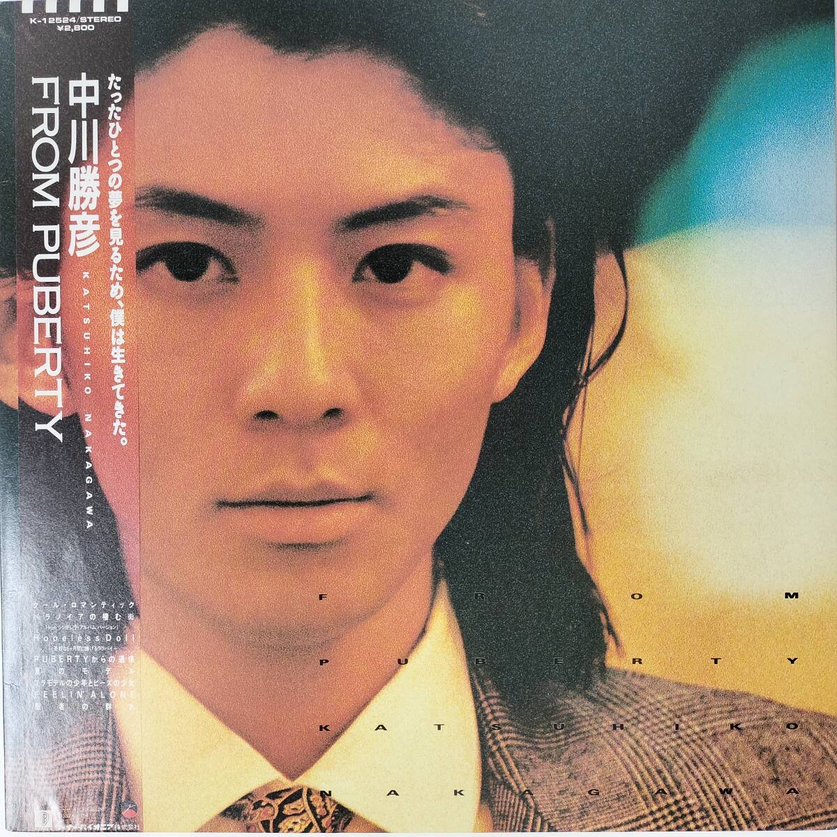 55159 美盤 中川勝彦 / FROM PUBERTY 帯付・2枚組拍卖