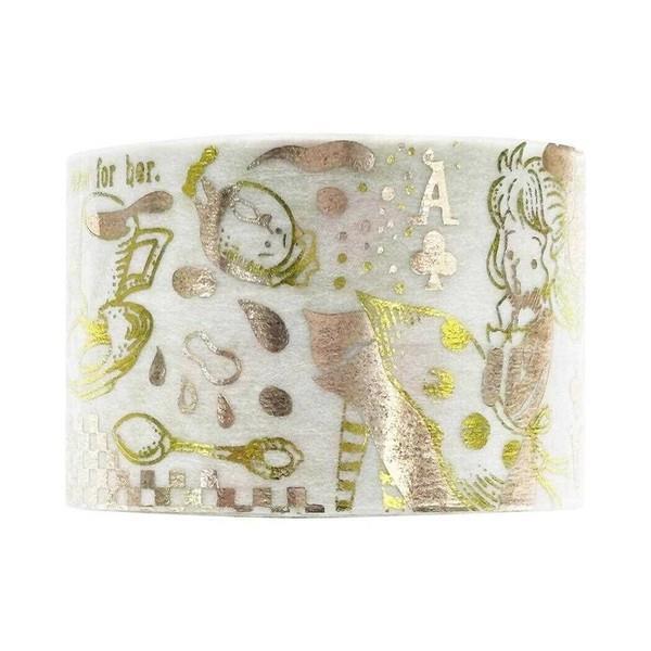 Shinzi Katoh きらぴかマスキングテープ 27mm幅 星アカリ えいえんのお茶会拍卖