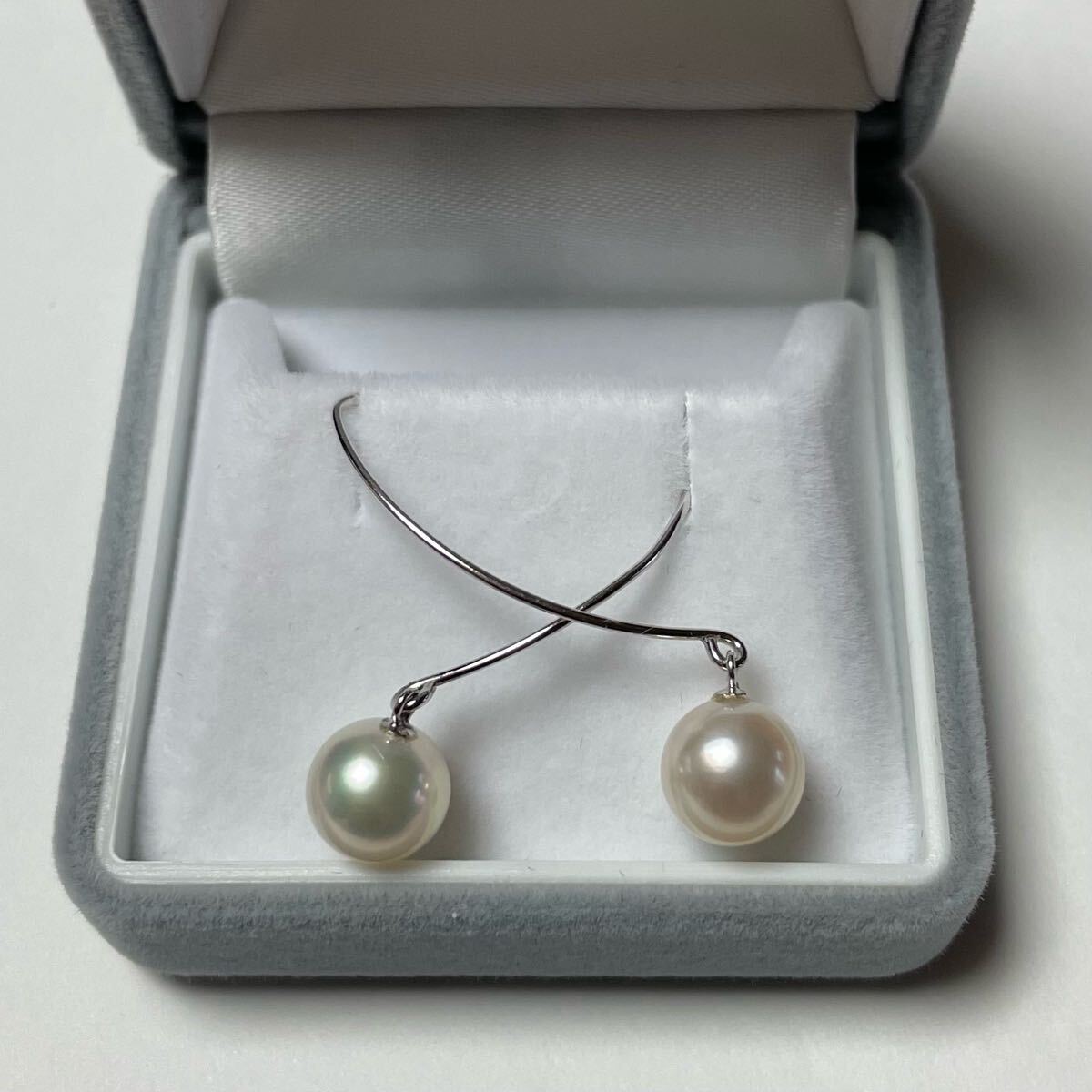 天然パールピアス拍卖