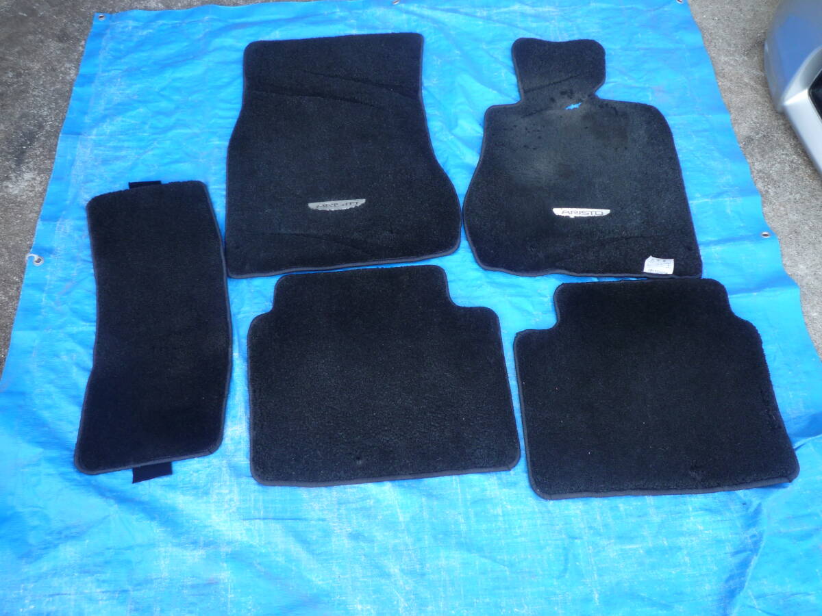 トヨタ アリスト JZS160 JZS161 V300 S300 純正オプション フロアマット 1枚セット フロアカーペット拍卖
