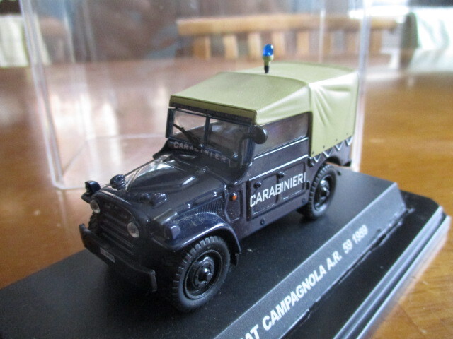 カラビニエリ 1/43 「 フィアット・カンパニョーラ A.R. 59 」 イタリア国家憲兵隊 1959y・送料 500円(レターパック発送)拍卖