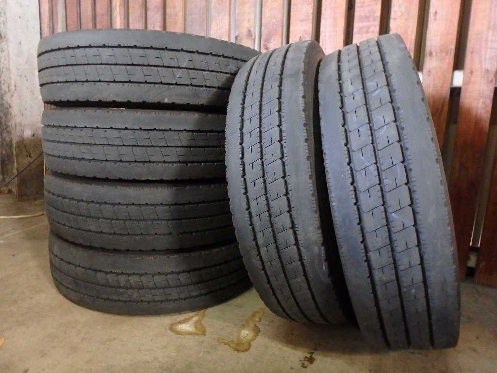 Y285 送料無料【195/85R15 113/111】ブリヂストン R207 夏タイヤ 6本 2021年製 約7.5分山拍卖