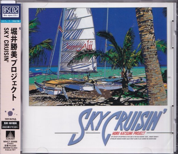 即決74TW【堀井勝美プロジェクト / 「SKY CRUISIN'」<生産限定盤>リマスター盤(超高音質・Blu-spec CD2)~鈴木英人】未開封/新品拍卖