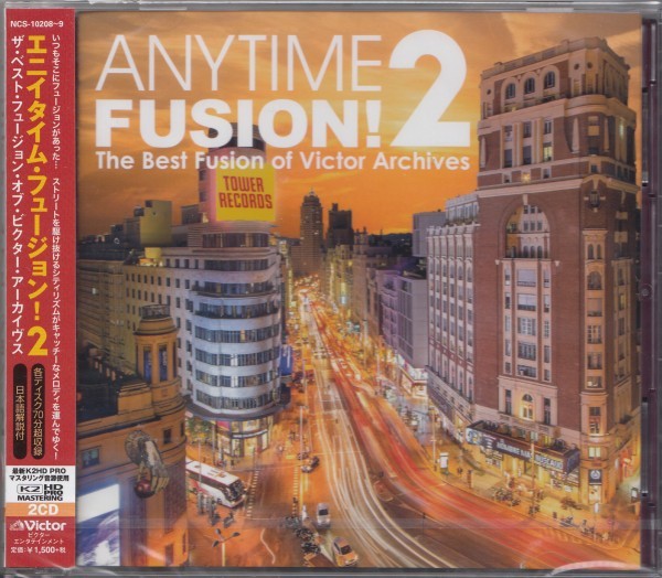 即決14TW【エニイタイム・フュージョン2(ビクター編)<生産限定盤>2CD/30曲 ベスト盤!・デジタルリマスター盤!】未開封/新品拍卖
