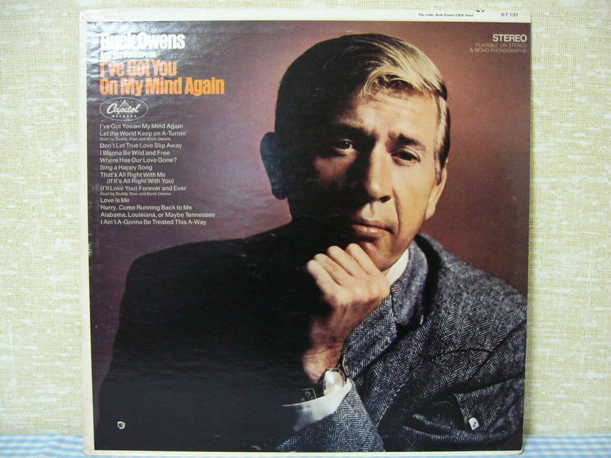 【LP】BUCK OWENS & his BUCKAROOS / I'VE GOT YOU ON MY MIND AGAIN バック・オーウエンス&バッカルーズ 1968拍卖