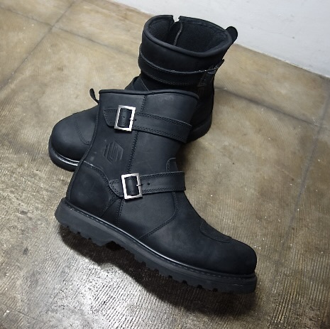 TK 新品 ILM ライディングブーツ M1005 BLACK エンジニアブーツ us11,5 大きいサイズ拍卖