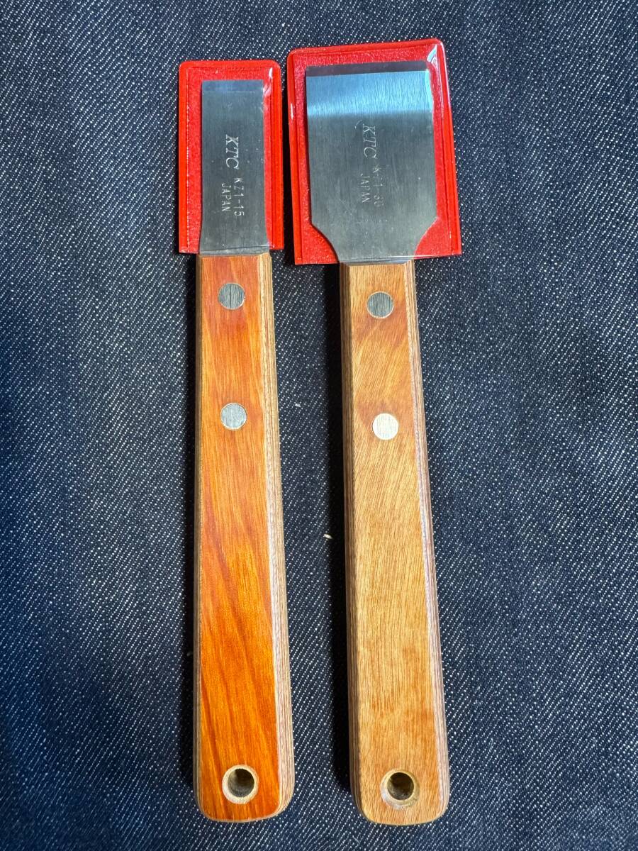 KTC☆送料無料☆ ステンレススクレーパー2本組 KZ1-15 KZ1-30 ☆新品☆拍卖