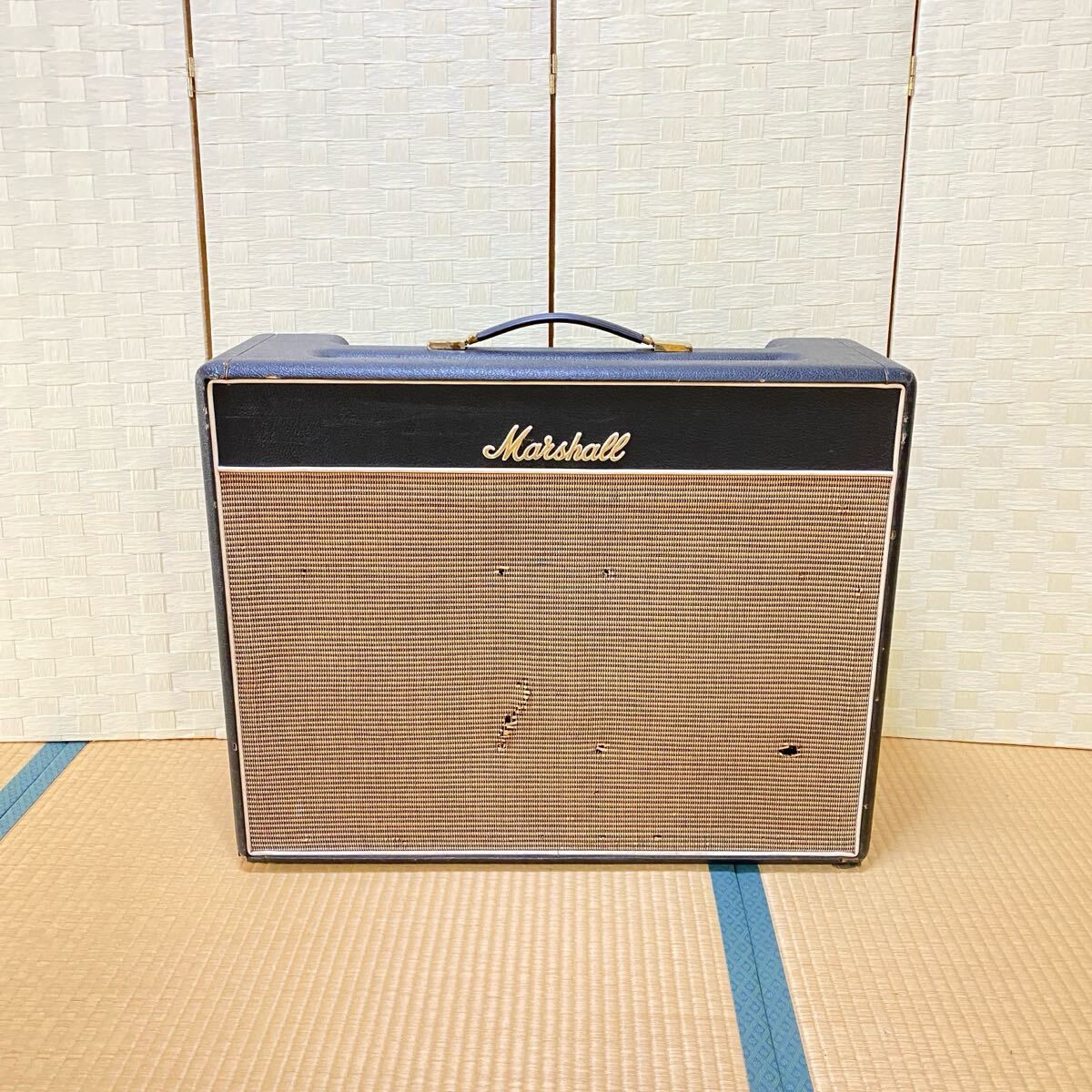 即決☆ Marshall JTM TREMELO 50W ギターアンプ マーシャル ブルースブレイカー CELESTION G12M GREEN BACK 音出しOK 【現状品】拍卖