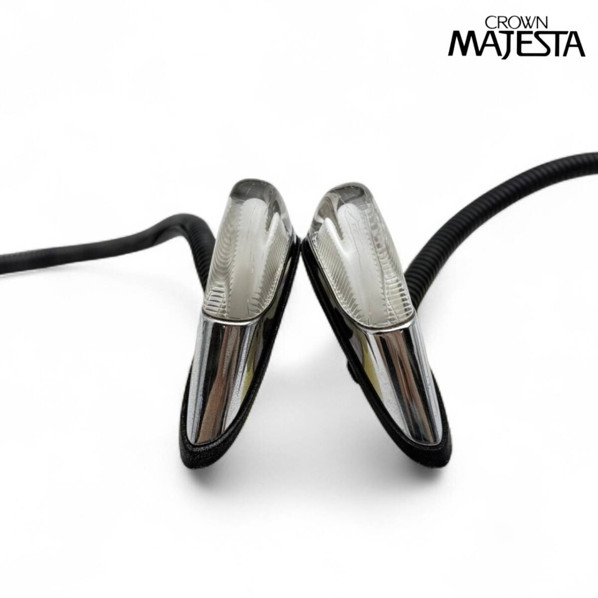 ★ 希少 クラウン マジェスタ UZS15 JZS15 15 JZS17 UZS17 17 純正 フェンダー ランプ マーカー 左右セット イルミグリーン 即決/点灯OK ★拍卖