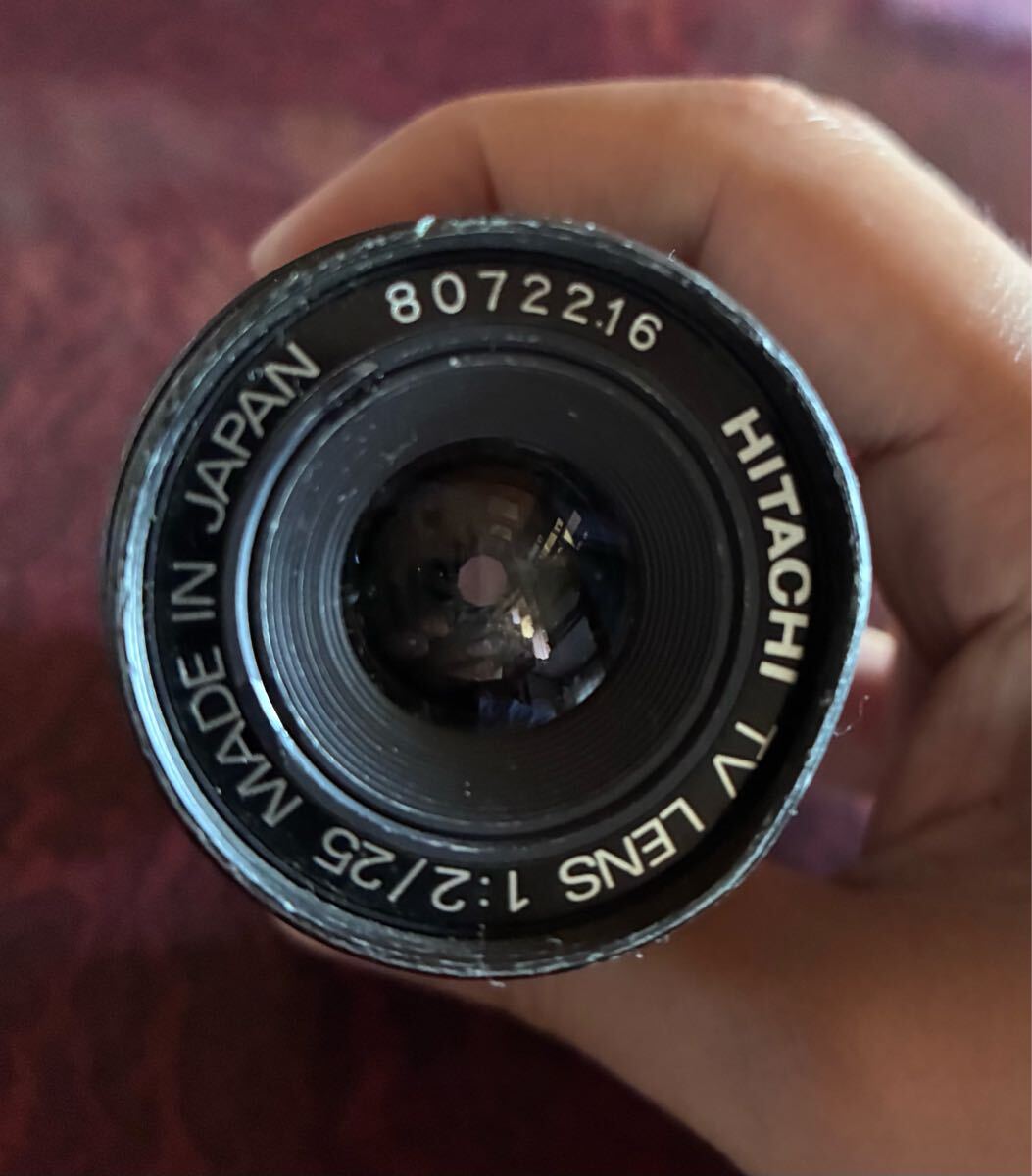 HITACHI TELEVISION LENS 1:2/25、CマウントTVレンズ カメラ拍卖
