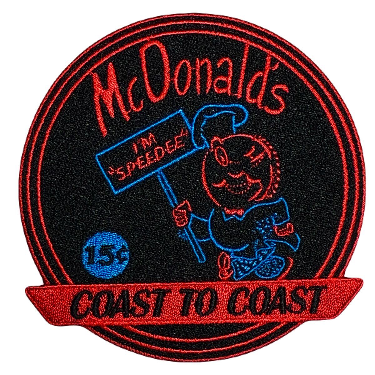 マクドナルド スピーディー COAST TO COASTワッペン B拍卖
