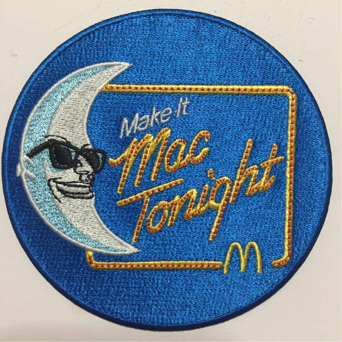 マクドナルド マック トゥナイト ワッペン拍卖