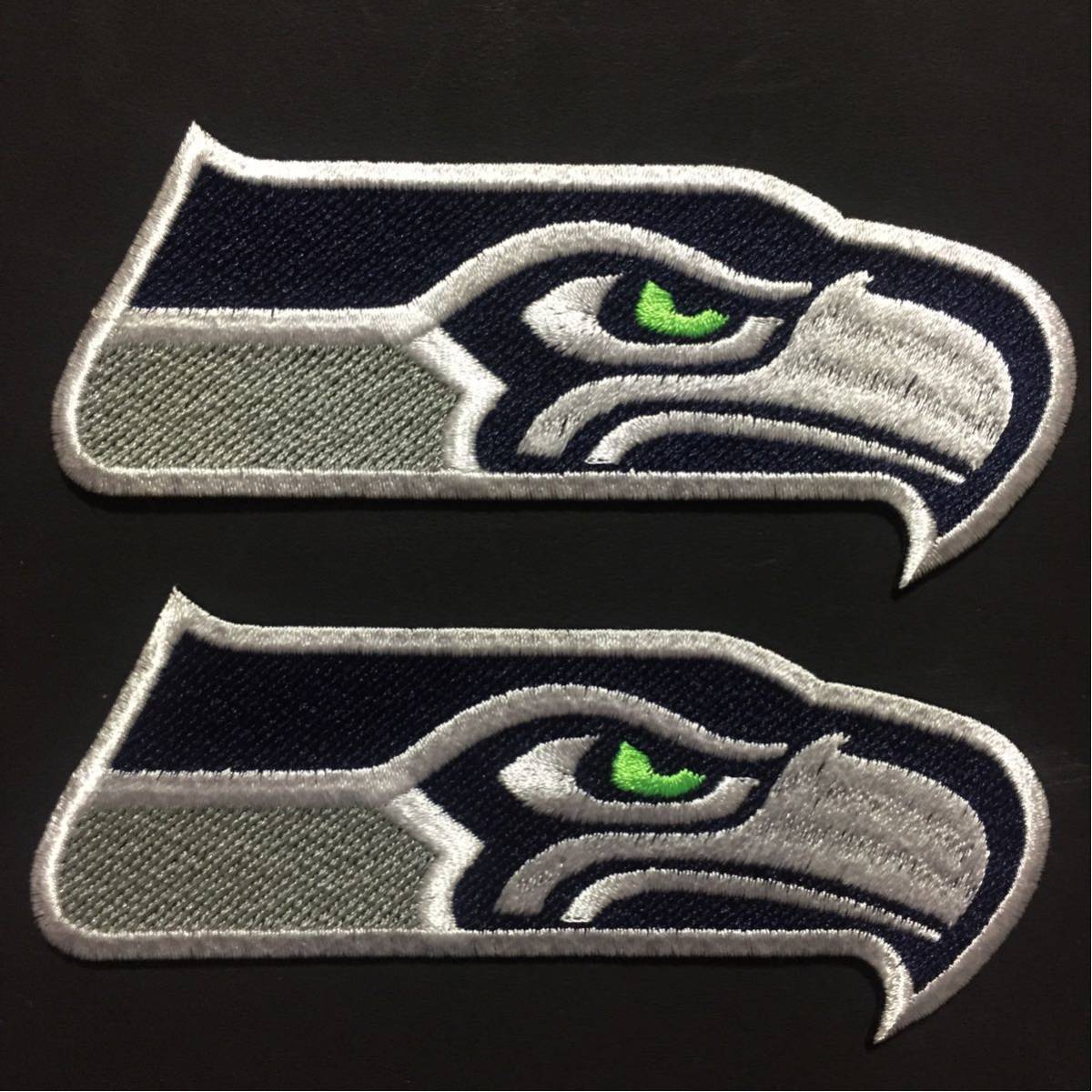 NFL シアトル・シーホークス ワッペン 2枚セット拍卖