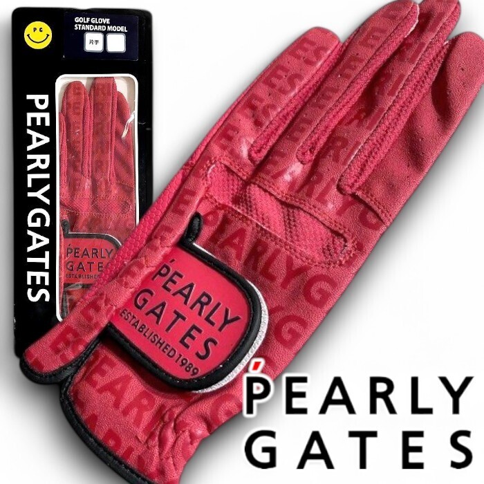 PEARLY GATES パーリーゲイツ 定価4千 オールシーズン Fレザー グローブ 左手 片手用 ゴルフ ユニセックス 2985205 100 M ▲005▼50403w12拍卖