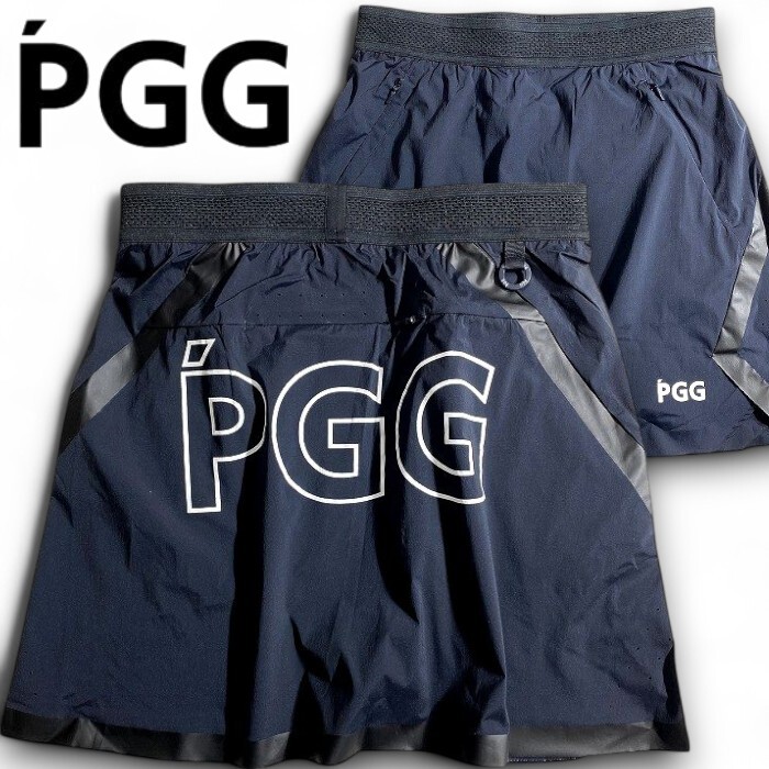PGG by PEARLY GATES パーリーゲイツ 定価2.4万 ドライタッチ ストレッチ ミニスカート ゴルフ レディース 2234702 120 1 ▲027▼50716w03拍卖