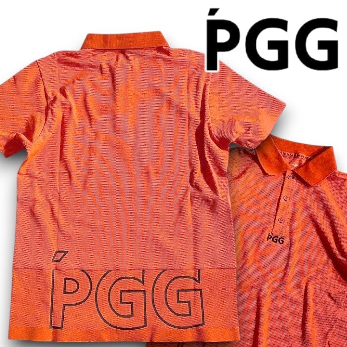 PGG by PEARLY GATES パーリーゲイツ 定価1.8万 吸汗速乾 ドライ鹿の子 ストレッチ 半袖 ポロシャツ ゴルフ 2260601 150 6 ▲021▼50717w07拍卖