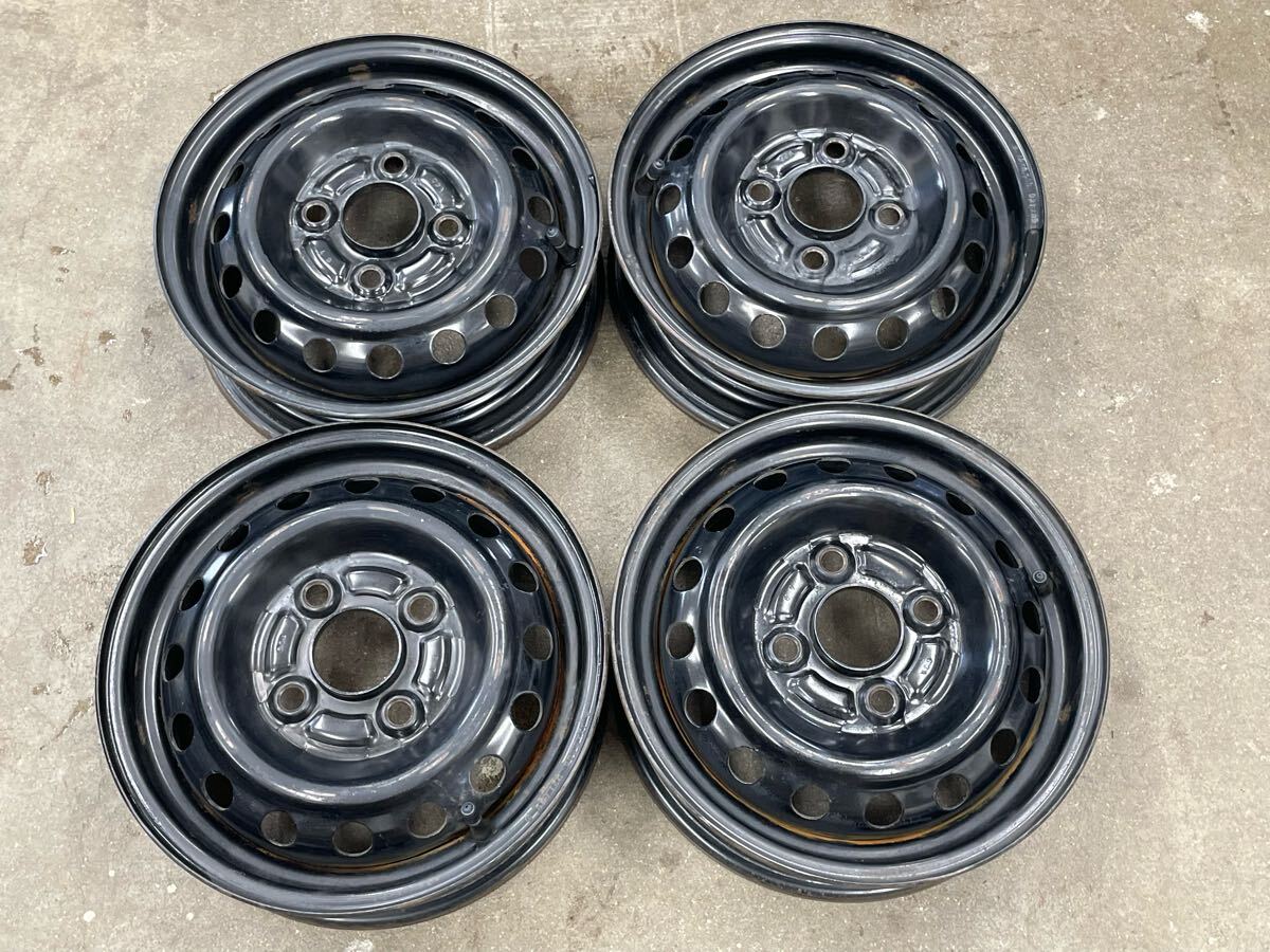 【送料込み】ホンダ アクティ 純正 12インチ 3.50B 100-4H スチールホイール 鉄ホイール 4本セット 刻印S3A拍卖