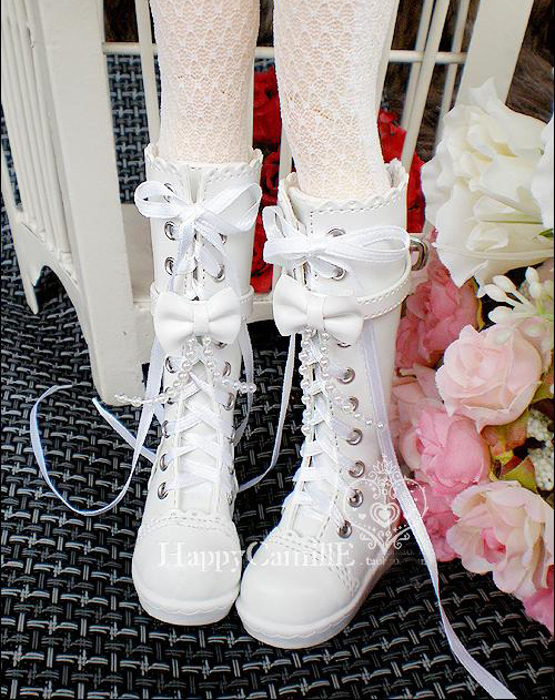 SD DD MSD MDD 編み上げベルトブーツ ロングブーツエンジニアブーツドールスーパードルフィー おもちゃ ゲームドール靴 シューズ靴wxx051B拍卖