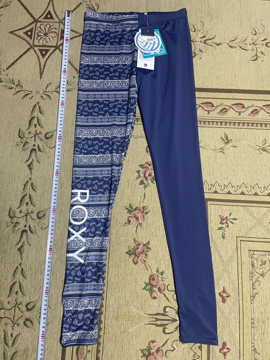 送料無料 新品 未使用 ROXY ロキシー レギンス スパッツ Sサイズ 紺 ネイビー タイツ インナー ヨガ トレーニング 拍卖