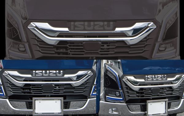 フロントグリル ’23エルフ ローキャブ車 メッキグリル C拍卖