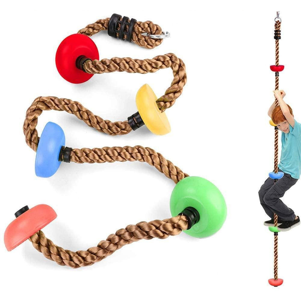 登りロープ 子供 ターザンロープ 2.2m 五つノート 室内 ノットロープ 登り綱 キッズ クライミングロープ 遊ぶ 動育 アスレチック meet952拍卖