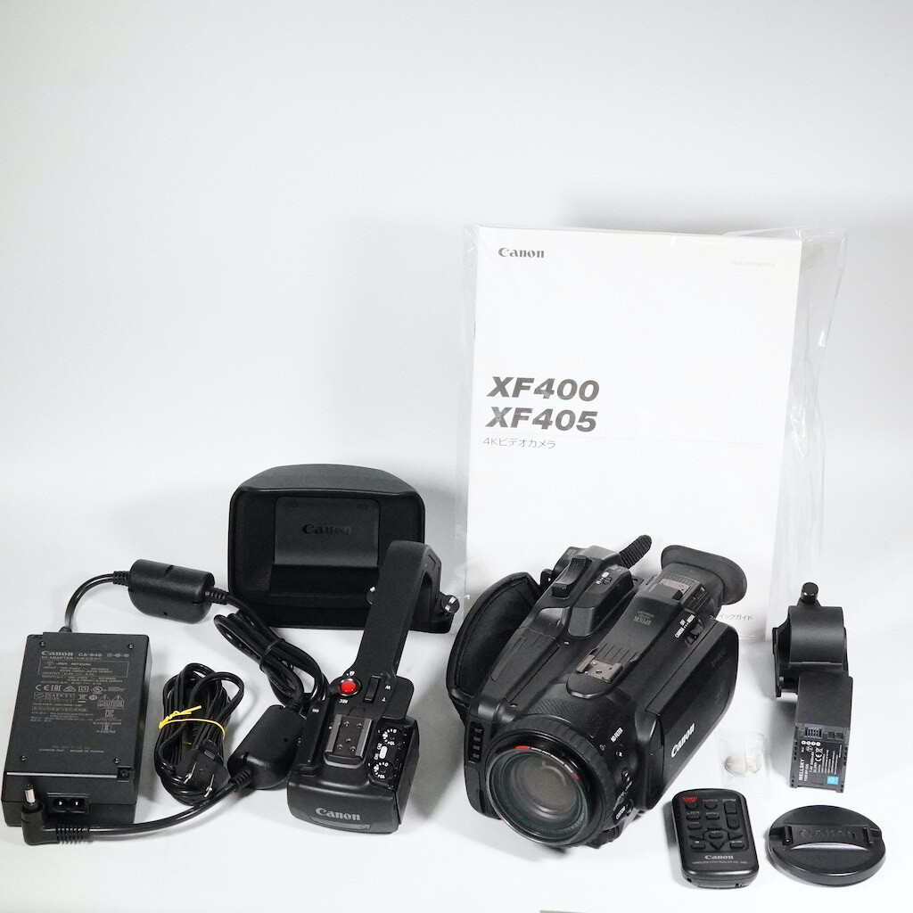 Canon キャノン XF400 ブラック 元箱 動作OK 返金保証 /2043 ※2018年製拍卖