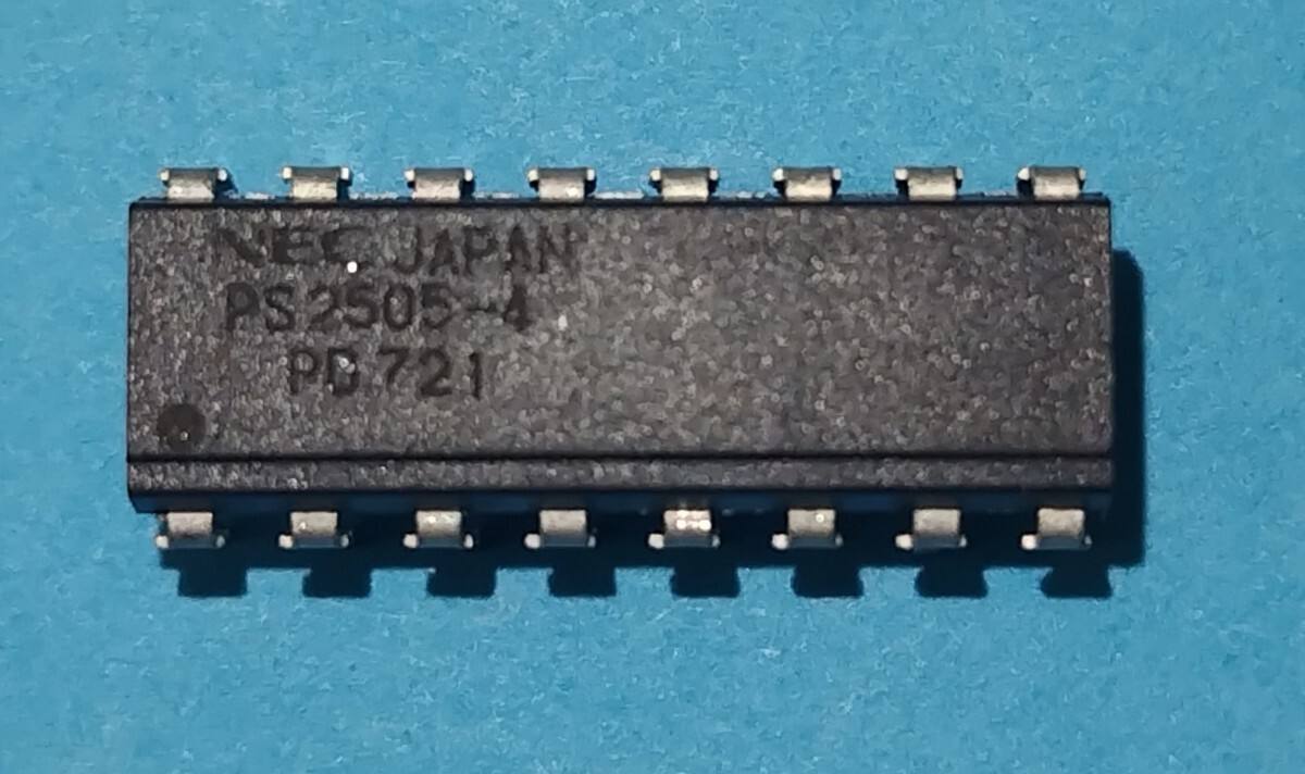 PS2505-4 NEC製 4回路入り交流入力可双方向LEDフォトカプラ (10個セット)拍卖