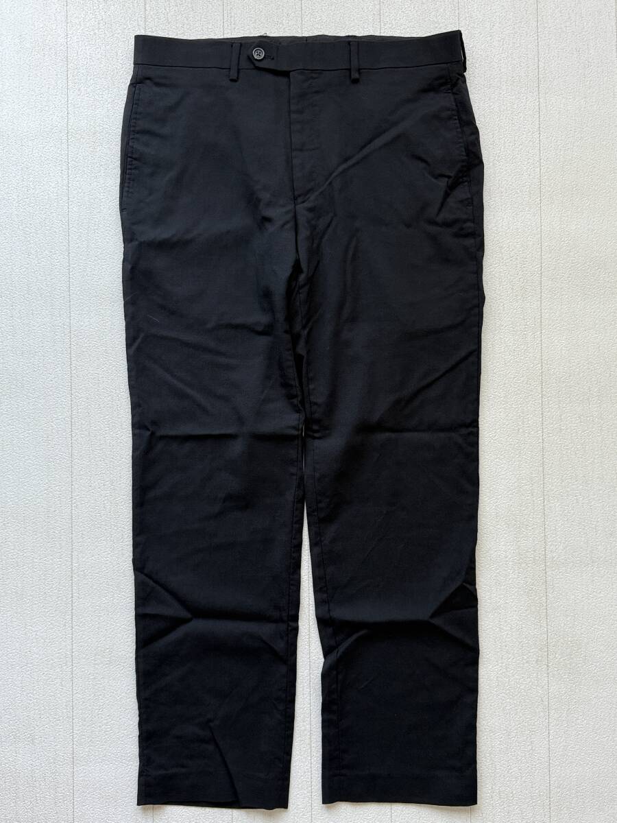 ☆送料無料☆ LAUREN RALPH LAUREN ローレン ラルフローレン USA直輸入 古着 ウール ロングパンツ スラックス メンズ 34 ブラック 中古拍卖