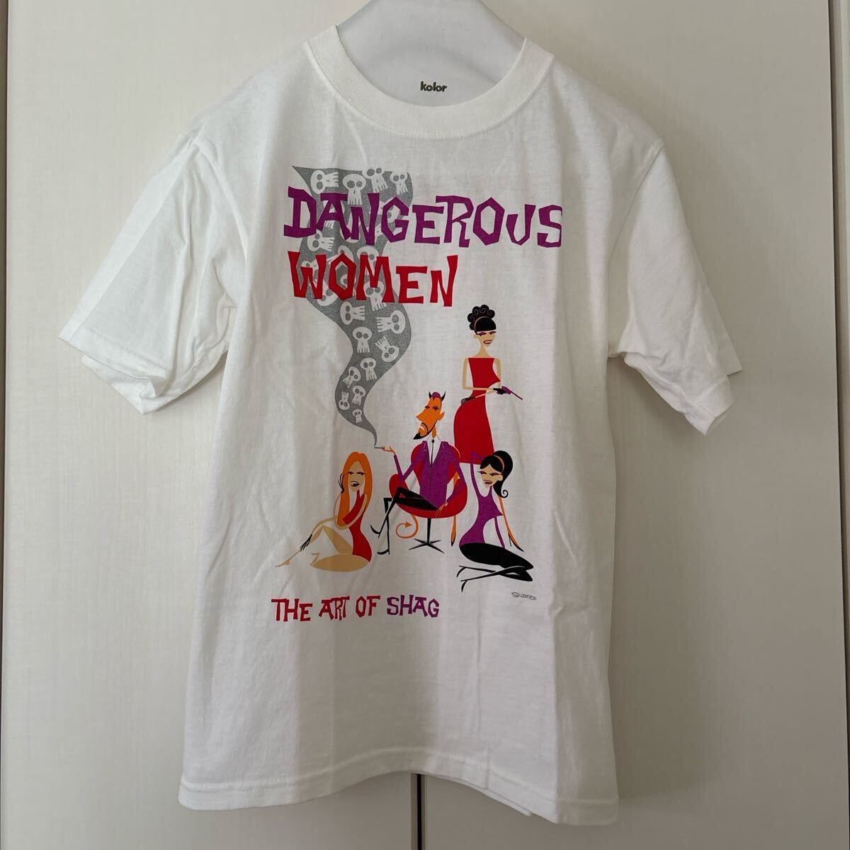 藤井フミヤ fumiyart Tシャツ ★ 2001 初期 未使用 shag レア 半袖 コットン ミュージック 希少 アート拍卖