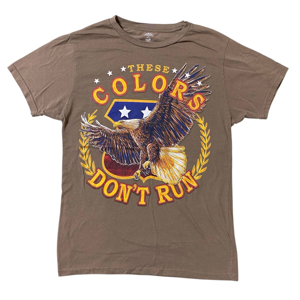 アメリカ古着 イーグル 鷲 アニマル プリント ビッグプリント 半袖 Tシャツ US古着 Mサイズ 【I1823】拍卖