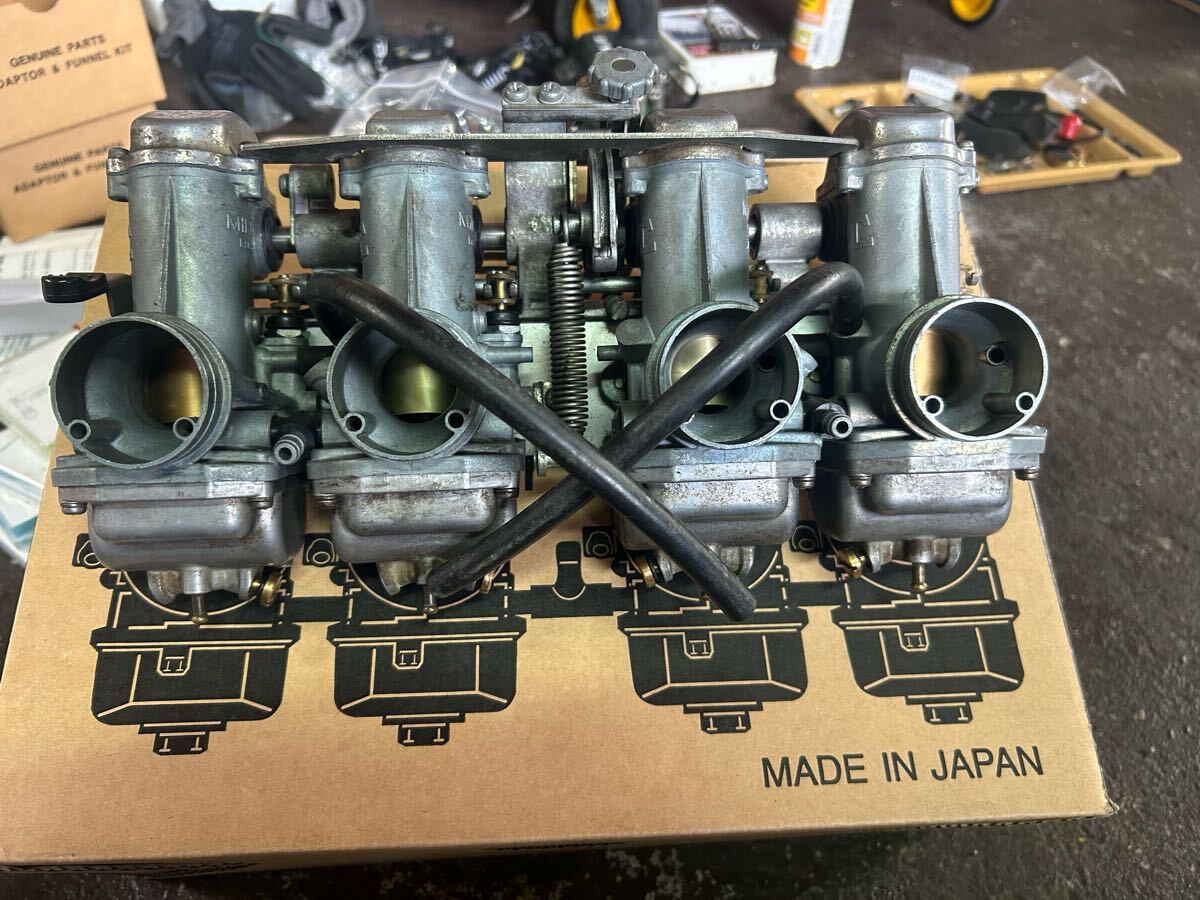 カワサキ z1 z2 kz D1 four 実働 純正 キャブレター ケイヒン ミクニ 新品箱拍卖