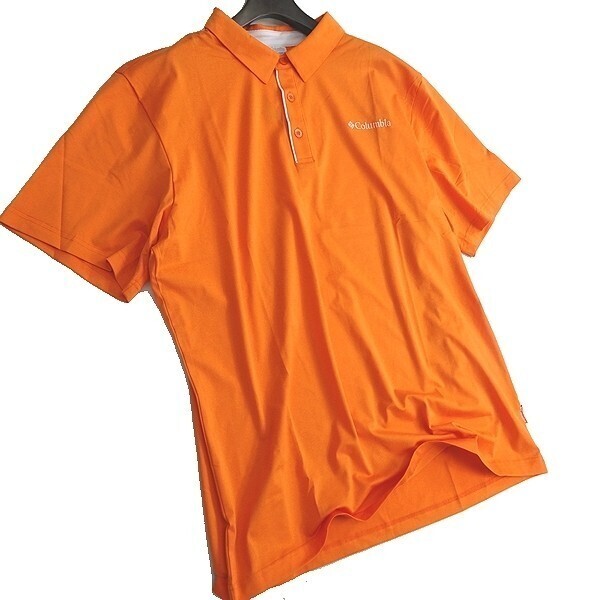 Columbia コロンビア 新品 最旬夏物 高機能ストレッチCREORA 半袖 ポロシャツ アウトドアウェア YMK620 833 100/L ▲005▼kkf1819a拍卖