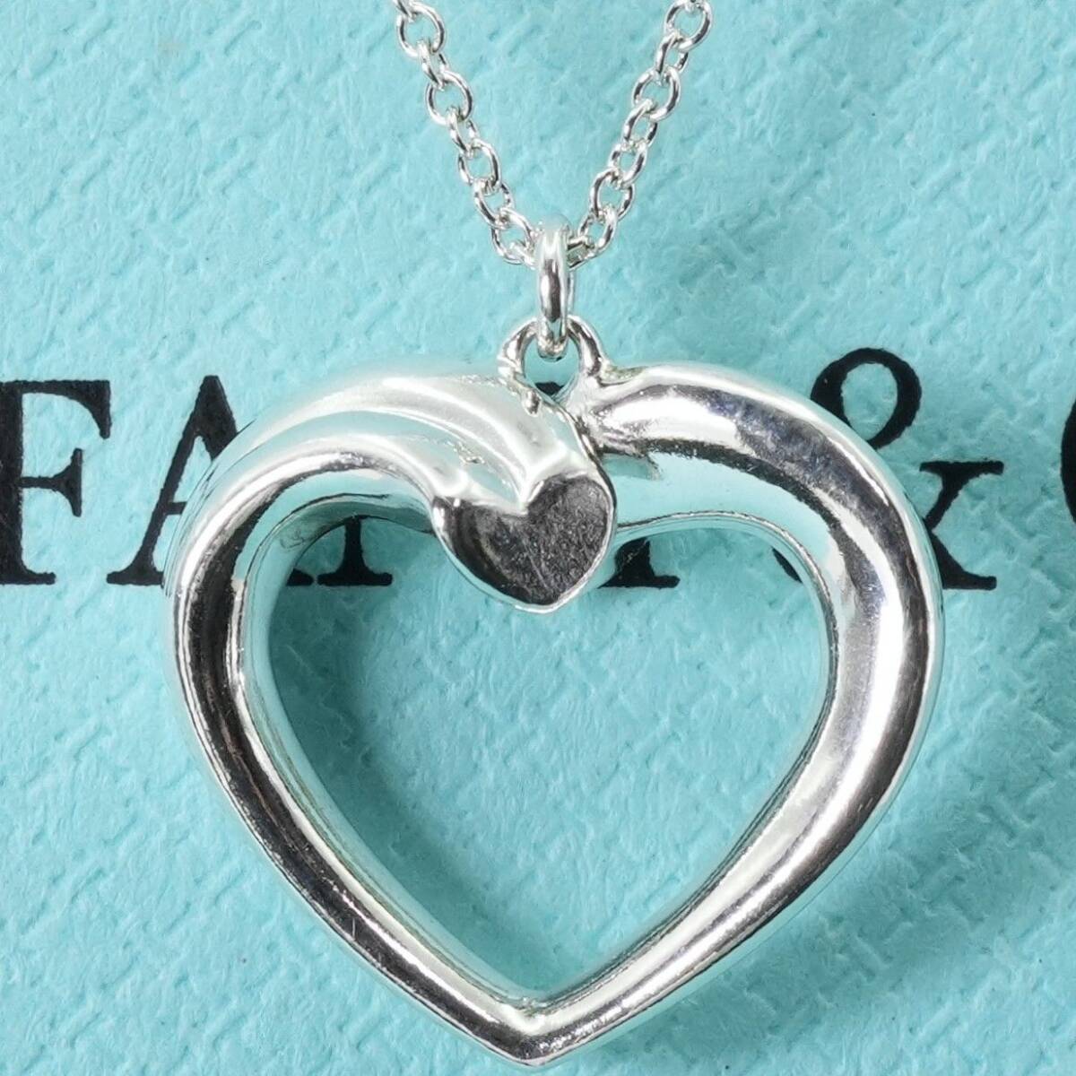 極美品 ティファニー ニューテンダネスハート ネックレス/24-5452S拍卖