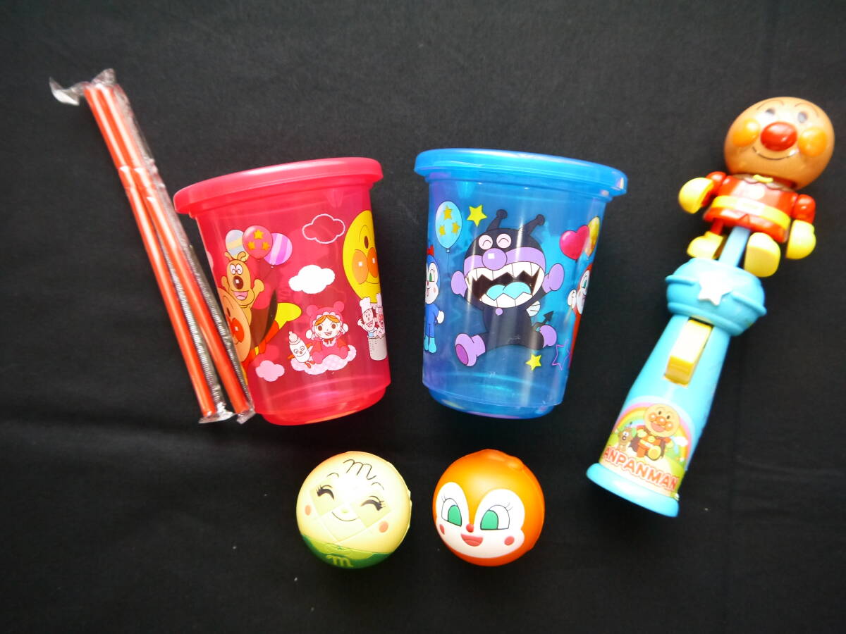 ☆◆同梱可能 中古なのでお安く 同梱可♪アンパンマン 手遊び 玩具 5点セット◆☆拍卖