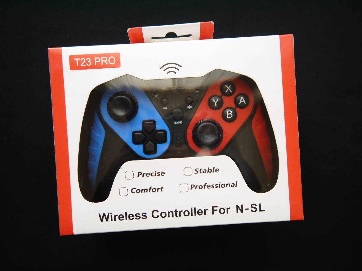 ☆◆動作未確認なのでお安く 同梱可♪任天堂 スイッチ用 ワイヤレス コントローラ T23 PRO 社外品 Switch◆☆拍卖
