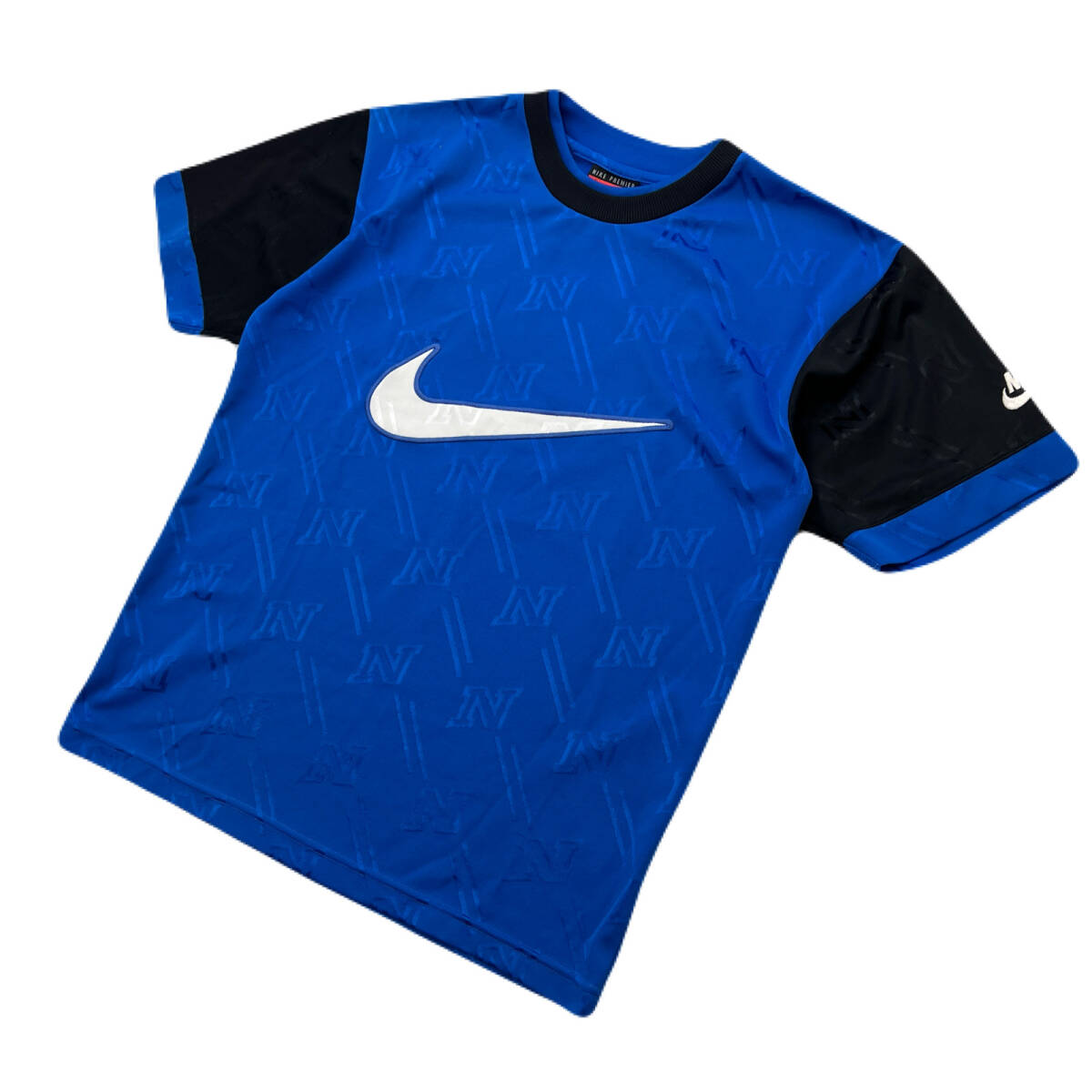 ナイキ 半袖 Tシャツ ブルー ネイビー メンズ M 【 両面 ロゴスウォッシュ♪ 90s ビンテージ 】 NIKE ●DL85拍卖