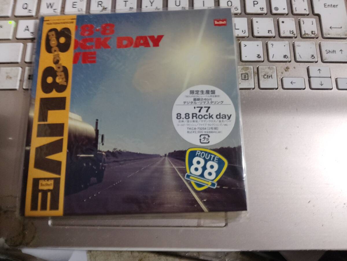 V.A./ '77.8.8 ROCK DAY LIVE 帯付 限定生産盤2CD デジタルリマスタリング 非売品 未開封 花神 サザンクロス 大村憲司 永井隆 国士無双拍卖