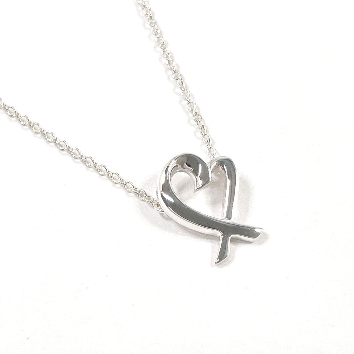 ティファニー TIFFANY&Co. ネックレス ラビングハート パロマピカソ シルバー925 アクセサリー 新品仕上げ済み拍卖