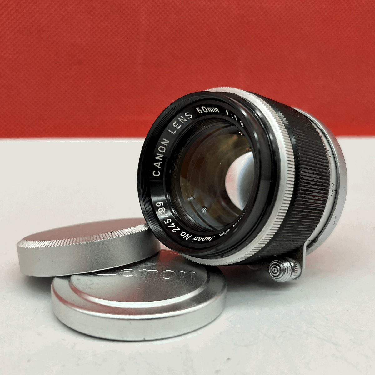 ☆10 CANON LENS 50mm F1.8 Lマウント カメラ レンズ 単焦点 マニュアルフォーカス キャノン拍卖