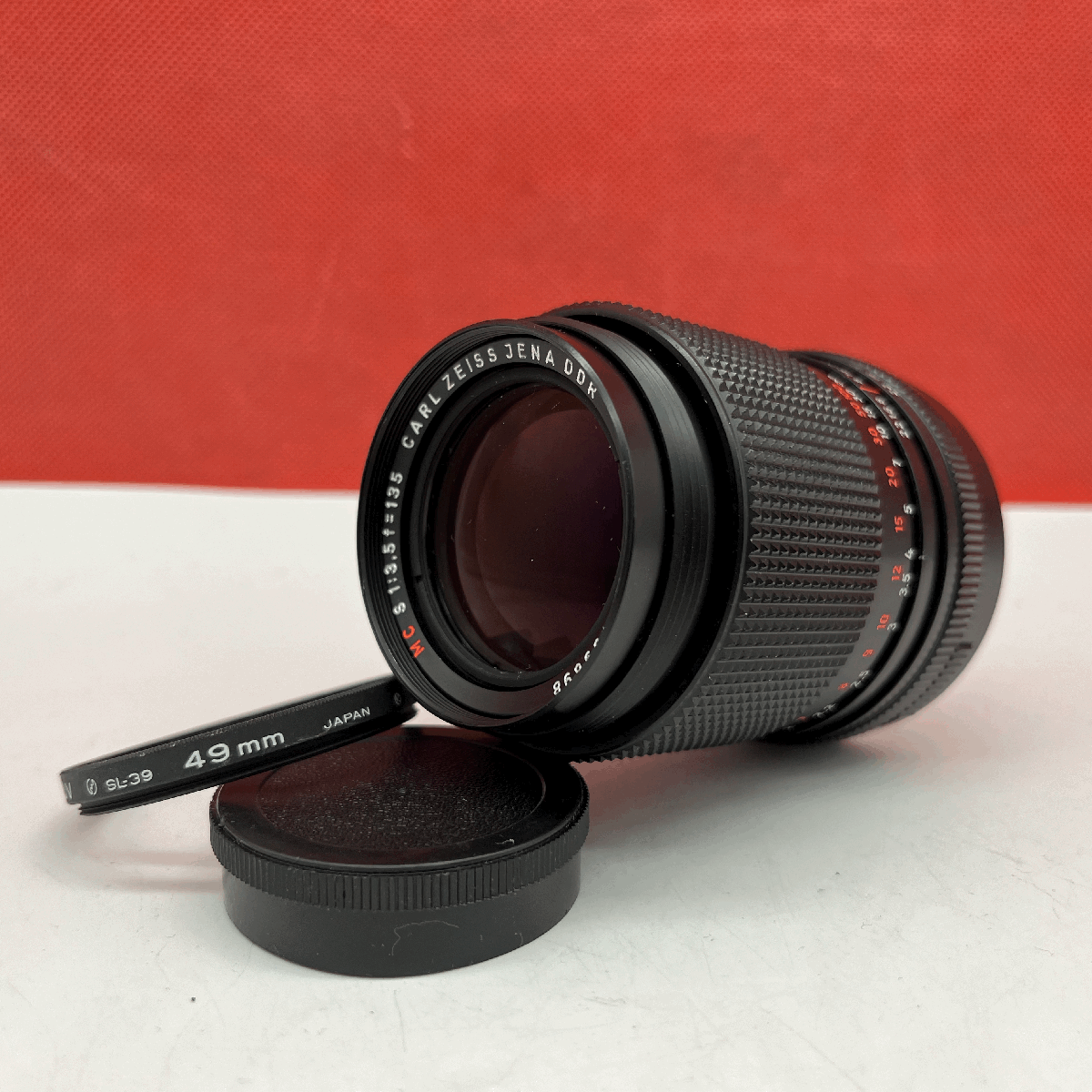 ☆12 CARL ZEISS JENA DDR MC S 135mm F3.5 M42 カメラ レンズ 単焦点 マニュアルフォーカス イエナ カール ツァイス拍卖