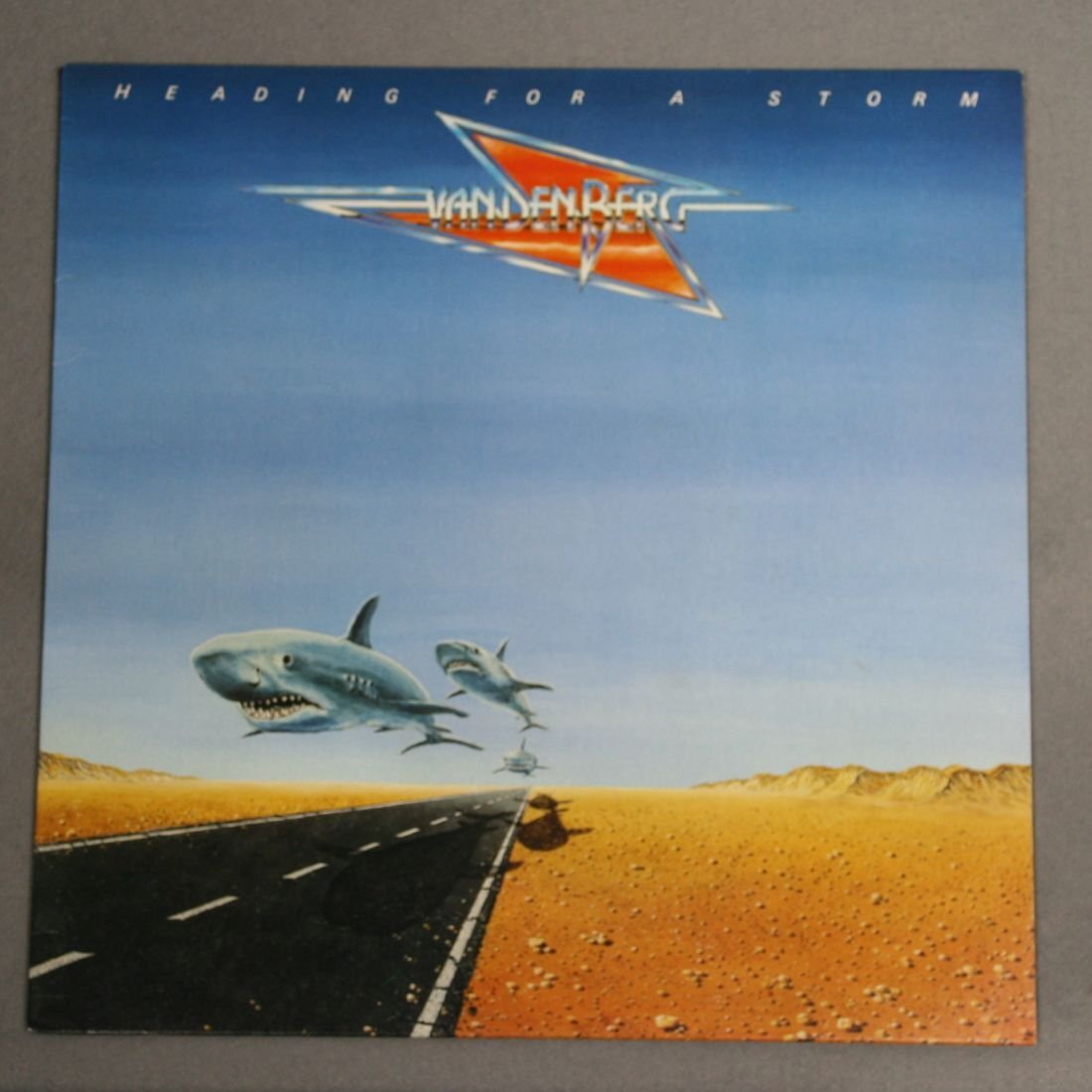 中古LP「HEADING FOR A STORM / 誘惑の炎」ヴァンデンバーグ VANDENBERG拍卖