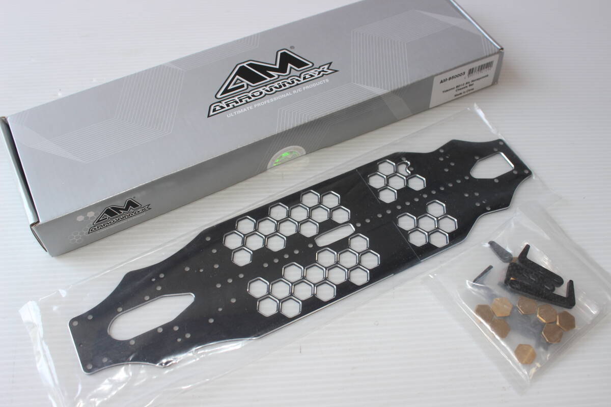 アローマックスARROWMAX■ヨコモBD10用アルミハニカムシャーシ未使用品拍卖
