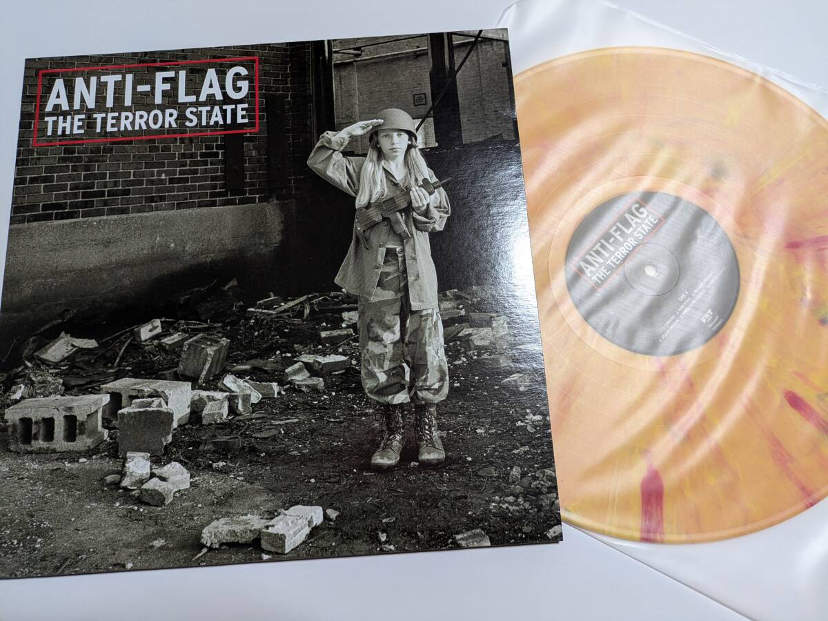 anti-flag the terror state リイシュー リプレス 941枚限定 カラー盤 fat wreck chords 検索 good riddance propagandhi rise against拍卖